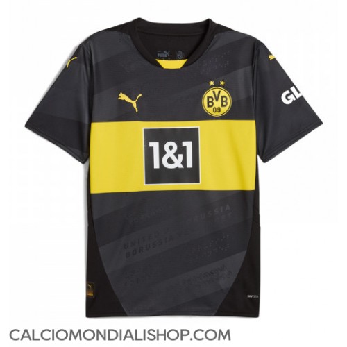 Maglie da calcio Borussia Dortmund Seconda Maglia 2024-25 Manica Corta